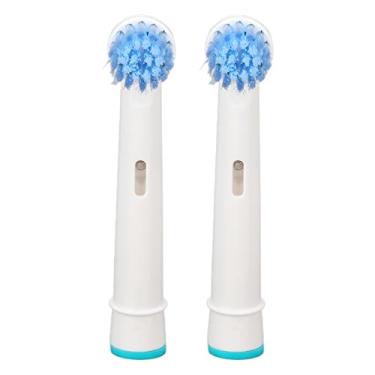 Imagem de Cabeça de escova de dentes elétrica, escova de dentes macia redonda de substituição para casa