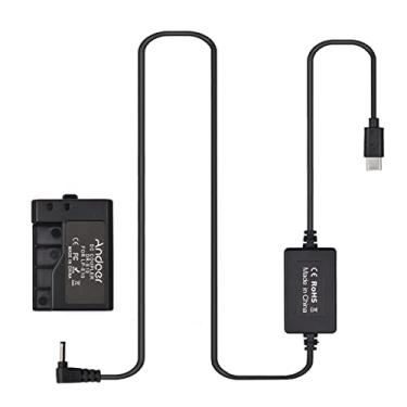 Imagem de adaptador dr-e10, PD USB Type-C Cable para DR-E10 Dummy Battery DC Coupler LP-E10 Substituição para EOS Rebel T7 T6 T5 T3 Kiss X50 X70 EOS 1100D 1200D 1300D 1500D 2000D