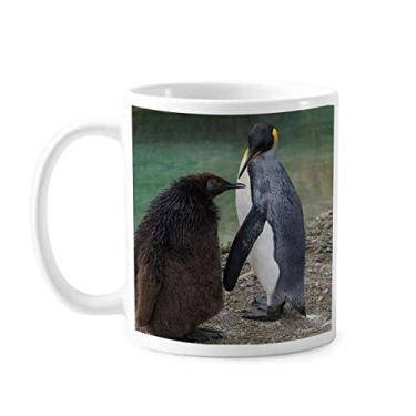 Imagem de Caneca Sea Cold Antártica Pinguim Ciência Natureza Imagem Caneca Cerâmica Café Porcelana Utensílios de Mesa