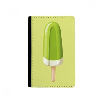 Imagem de Green Mung Bean picolé doce sorvete passaporte porta-cartões Notecase Burse