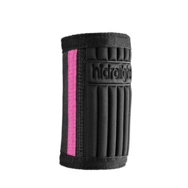 Imagem de Munhequeira Cross Training Ajustável Preta e rosa Hidrolight