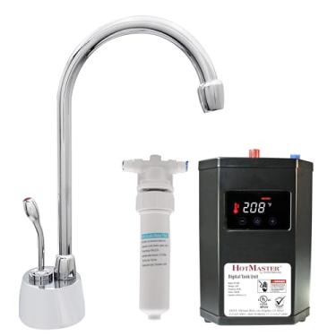 Imagem de Westbrass HotMaster DT1F271-26 DigiHot torneira e sistema de tanque digital, cromo polido