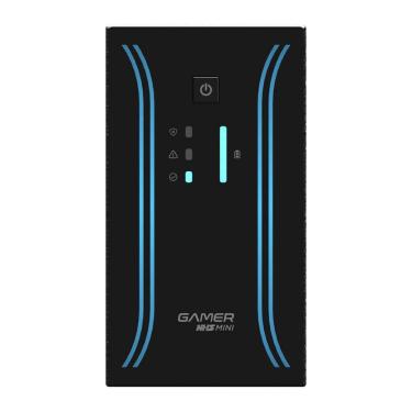 Imagem de Nobreak Gamer Nhs 600va Mini Senoidal Preto 91.g0.006000