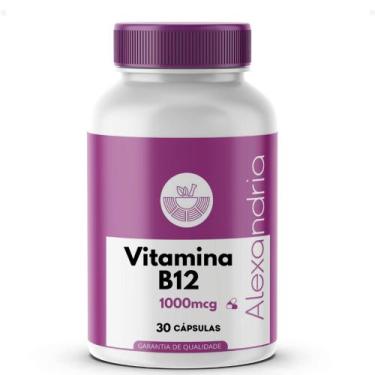 Imagem de Vitamina B12 Alexandria 1000mcg Mais Energia e Foco - FARMÁCIA ALEXAND