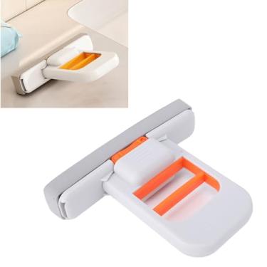 Imagem de Ymiko Mini Esfregão Esponja Autoespremedor Esfregão Portátil de Mesa Esfregão Pequeno Absorvente Forte para Lavar As Mãos Gratuitamente para Bancadas de Apartamentos Carros Janelas (Branco)