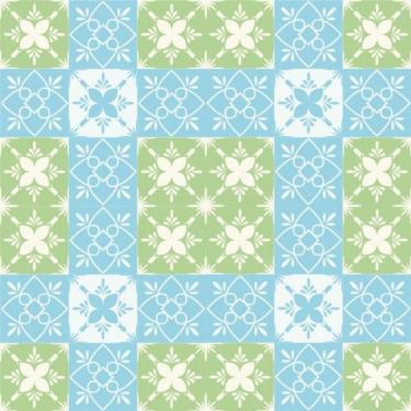 Imagem de Papel De Parede Infantil Azuleijo Português Faro