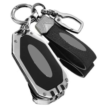 Imagem de Capa de proteção para chave de controle remoto de carro, chaveiro compatível com Fórmula Leopard 8 2025, acessórios internos, capa de chave fob(B 02)