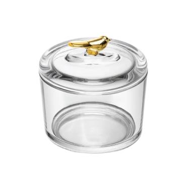 Imagem de WOLFF - Pote com Tampa Golden Bird 7,5cm x 8,5cm Cristal Ecológico