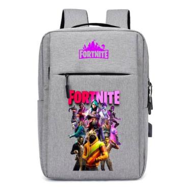 Imagem de Infantil Mochila Game Fort Dtf Escolar Para Notebook Usb - Use Thuco, 