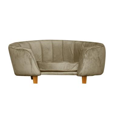 Imagem de Poltrona Cama Caminha Pet Laddi Veludo Capuccino Dvinn Capuccino