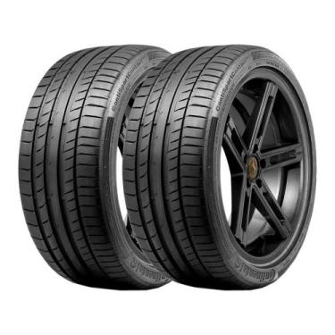 Imagem de Kit 2 Pneus Continental Aro 19 235/55R19 ContiSportContact 5 SUV 101W 