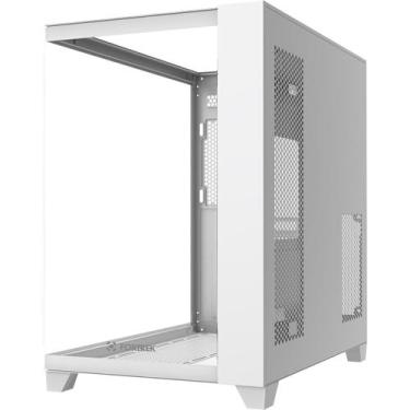 Imagem de Gabinete gamer full tower sem fan sem fonte clarity fortrek branco 869