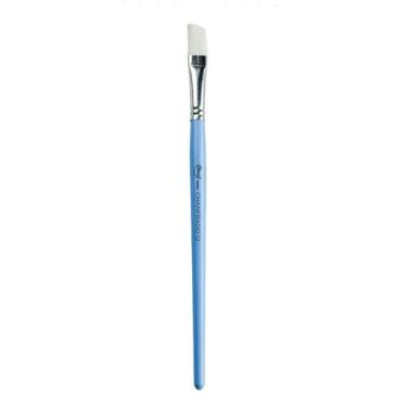 Imagem de Pincel Artístico - N12 - Chanfrado Azul Ciano - 1 unidade - Cromus Lin