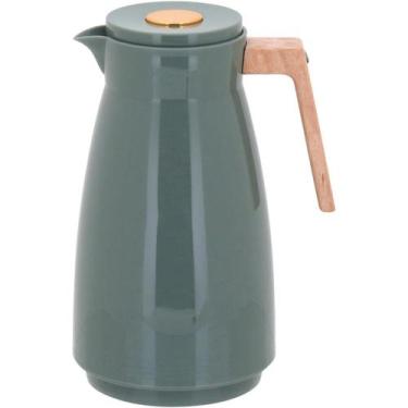 Imagem de Garrafa Térmica Maison Home&Co 26x13x13cm Plástico Verde 1L Utensílio 