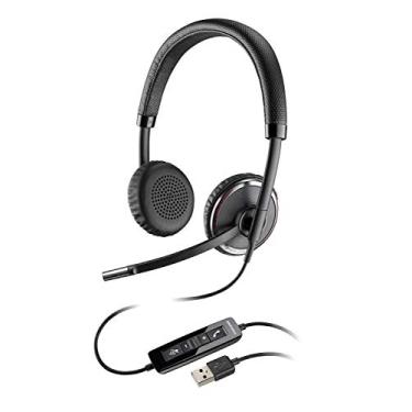 Imagem de Plantronics Blackwire 520 Fone de ouvido USB, fone de ouvido mono supra-auricular, com fio