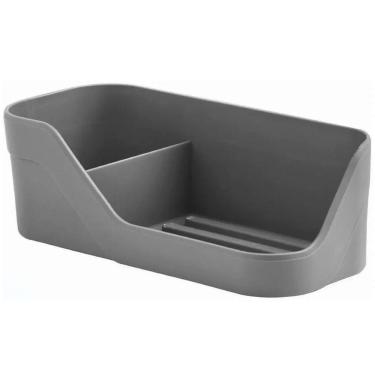 Imagem de Organizador de Pia Porta Detergente Esponja e Sabão Trium Compacto OU Cinza