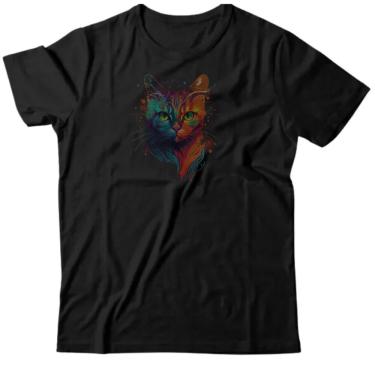 Imagem de Camiseta algodão pets & natureza - Dualidade Felina
