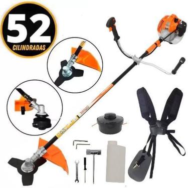 Imagem de Rocadeira Profissional Vulcan Trent Vr520h 52Cc 2,5Hp A Gasolina