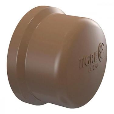 Imagem de Caps Tigre PVC Liso Liso 1 Marrom, Marrom