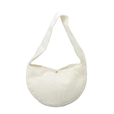 Imagem de Bolsa de transporte para cães QANYEGN, bolsa de transporte portátil para gatos, bolsa de ombro para gatos de estimação, mochila de ombro para animais de estimação com alça de (eu)