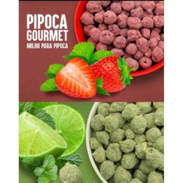 Imagem de Milho Mushroom 1kg Pipoca Gourmet Diferenciada Doces e Salgadas - Ltt 