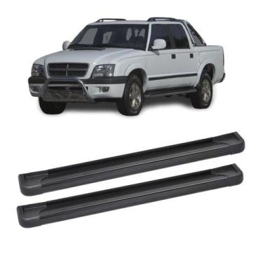 Imagem de Estribo S10 2008 2009 2010 2011 2012 Cabine Dupla Preto - CCF
