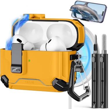 Imagem de Compatível com a capa AirPods Pro de 2ª e 1ª geração, compatível com M