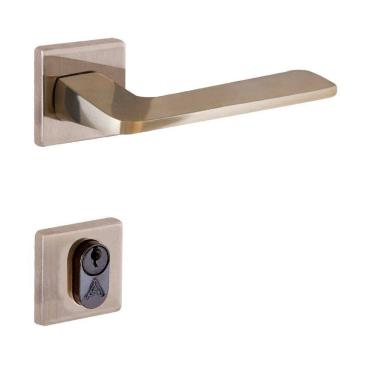 Imagem de Fechadura Entrada Roseta Latonado Ultra Line Aliança