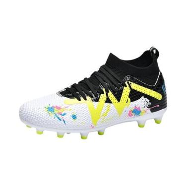 Imagem de Tênis De Futebol Unissex Fashionável De Quatro Cores Com Cravos TF E F