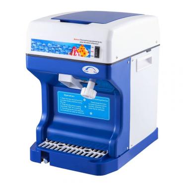 Imagem de Máquina de Raspadinha Elétrica 120kg, h 250W, 110v, VEVOR Ice Shaver 265lbs, hr, Azul