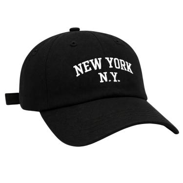 Imagem de Boné Aba Curva Bordado Ajustável Strapback Casual Urbano Adulto-Unissex