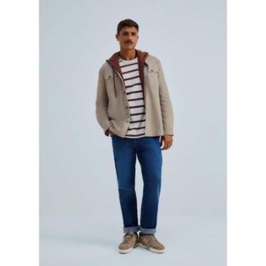 Imagem de Calça Jeans Reta Hering Tradicional Masculina-Masculino