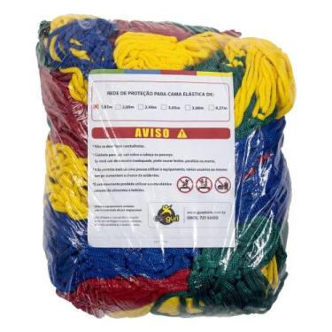 Imagem de Rede Colorida para Cama Elastica de 1,83m 1,30x5,90m - Canguri