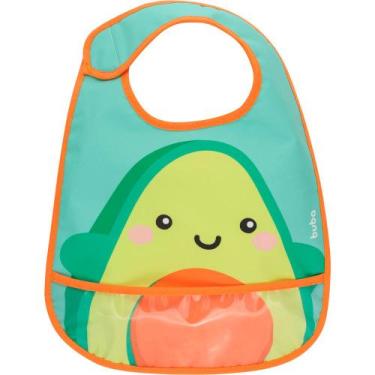 Imagem de Babador com Bolso Pega Migalhas Avocado Buba 12091