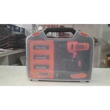 Imagem de Parafusadeira com maleta 21 bicos led velocidade - BLACK + DECKER
