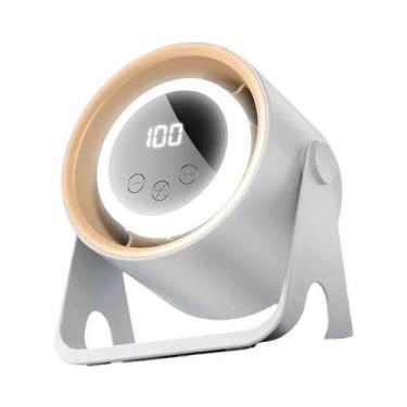 Imagem de Ventilador Elétrico Sem Lâminas Recarregável Por USB De 1800mAh, Silen