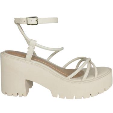 Imagem de Sandália Feminina Casual Dia Dia Salto Bloco Grosso Ramarim 2354221