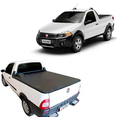 Imagem de Capota Lona Marítima Flash Cover p/ Strada 1998 até 2013 Cabine Simples