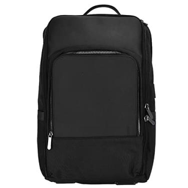 Imagem de Mochila para laptop de viagem, mochila para laptops empresariais à prova d'água antirroubo, adequada para notebook de 15,6 polegadas e tablet de 10,2 polegadas, laptop de viagem(preto resistente)