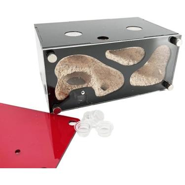 Imagem de Fazenda de formigas acrílicas Expansão infinita Ninho de formiga Área de casa de insetos de concreto Área de criação de rainha Kit de formigueiro Acessórios Castelo de formigueiro Casa de fo