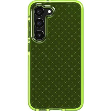 Imagem de tech21 Capa para celular Evo Check para Samsung Galaxy S23 - Lime 4,9 m Proteção contra quedas à prova de choque e resistente a arranhões