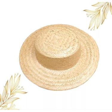 Imagem de Chapéu De Palha Natural Caipira - Praia Verão Festa Junina