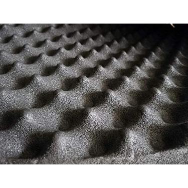 Imagem de SOOMJ Enchimento autoadesivo à prova de som de 20 mm de espessura, espuma à prova de som, design acústico de caixa de ovos para carro, aquecedor de espuma à prova de calor