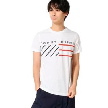 Imagem de Camiseta Tommy Hilfiger Wcc Chest Stripes Masculina-Masculino