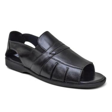 Imagem de Sandália Masculina Couro Legitimo Papete Granado Macio Leve 888-Masculino