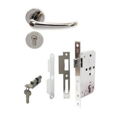 Imagem de Fechadura Para Porta De Abrir Externa Ergo Inox Hafele