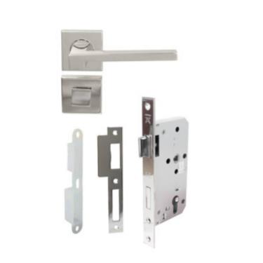 Imagem de Fechadura Para Porta De Abrir De Banheiro Dritto Inox Hafele