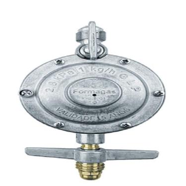 Imagem de Regulador de Gás Formagás 3/8 Sae 1kg/h 2,8 Kpa Botijão