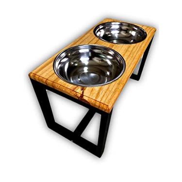 Imagem de Comedouro Alto Duplo para Cães Tamanho G