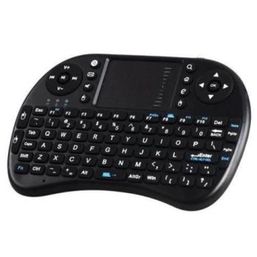 Imagem de Mini Teclado Bluetooth Touch Luz Colorida Sem Fio  - Keyboard